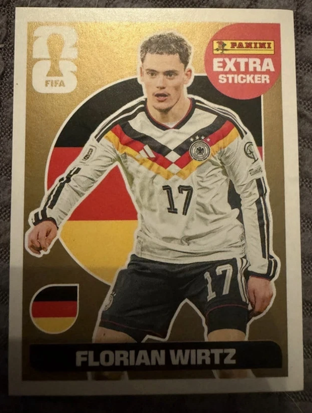 Florian Wirtz Panini Extra sticker